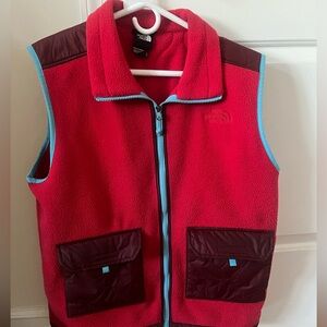 The north face vest jacket